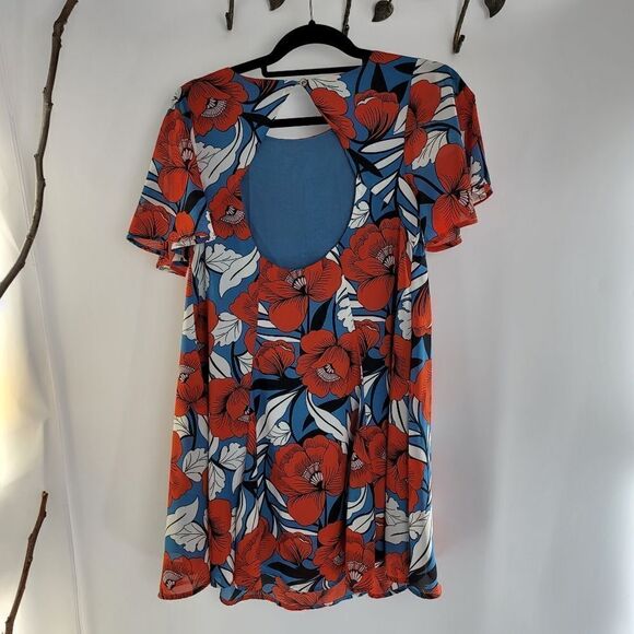 Aakaa abstract floral dress - Picture 7 of 8